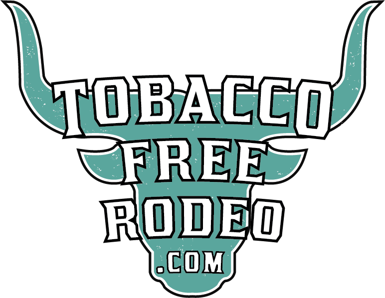 tobacco free rodeo logo
